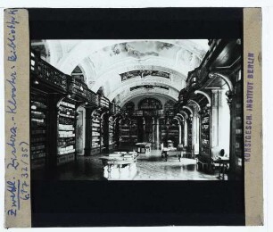 Zwettl, Zistezienserkloster, Stift : Innenansicht, Bibliothek