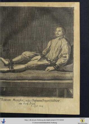 Bildnis Hoyum Moyses, vulgo Johann Ingolstädter.