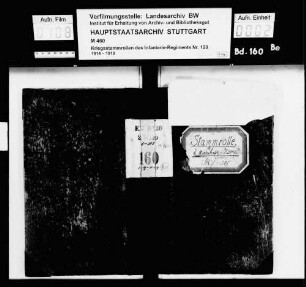 Kriegsstammrolle der 2. Wirtschaftskompanie
