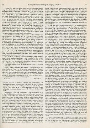305-307 [Rezension] Schuberth, Dietrich, Kaiserliche Liturgie