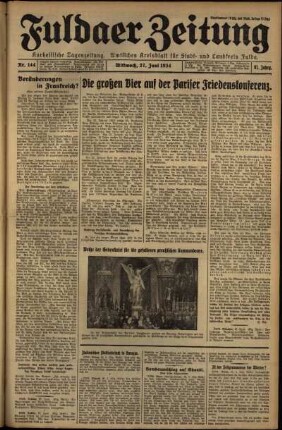 Ausgabe vom Mittwoch, den 27. Juni 1934.