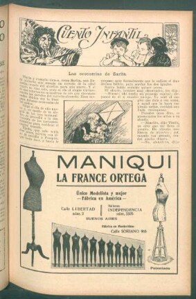 Las economías de Sarita : Cuento infantil