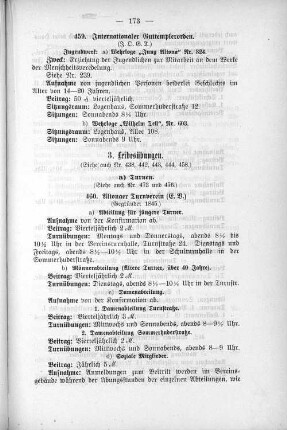 3. Leibesübungen. (Siehe auch Nr. 438, 442, 443, 444, 458.)