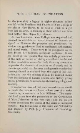 The Silliman Foundation
