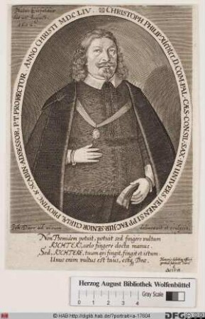 Bildnis Christoph Philipp Richter