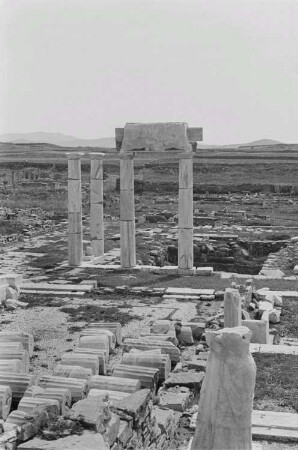 Reisefotos Griechenland. Delos (Stadt). Antike Ruinen