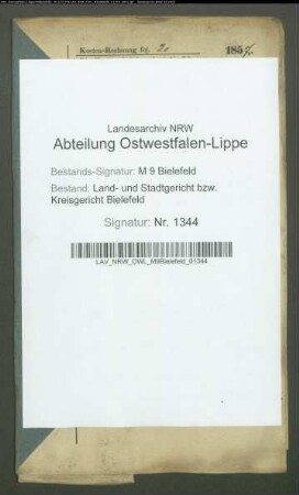 Sonstige: Dieckmann, Franz Heinrich: