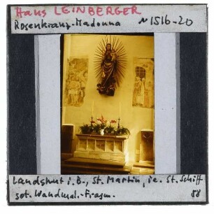 Landshut, St. Martin,Leinberger, Madonna (Landshut)
