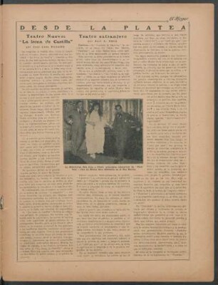 Teatro nuevo: "La leona de Castilla"