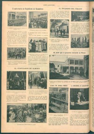 El aniversario del regimiento de granaderos