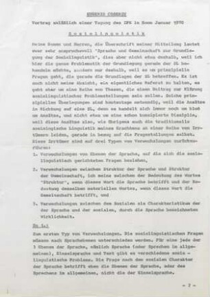1-9, Soziolinguistik (Vortrag)