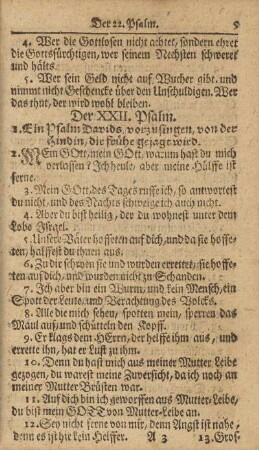 Der XXII. Psalm