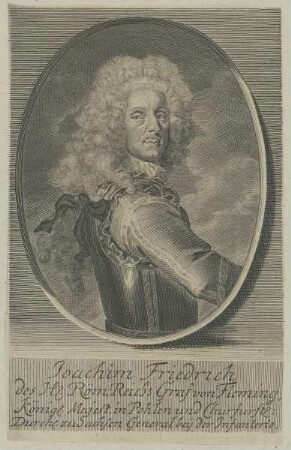 Bildnis des Joachim Friedrich von Flemming