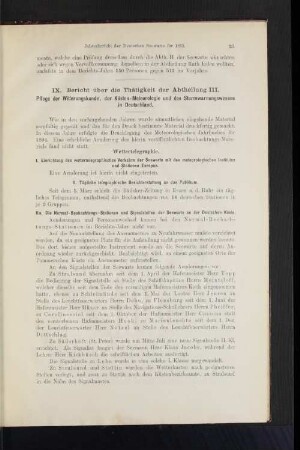 IIa. Die Normal-Beobachtungs-Stationen und Signalstellen der Seewarte an der Deutschen Küste.