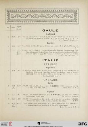 Gaule (Nr. 1-3)