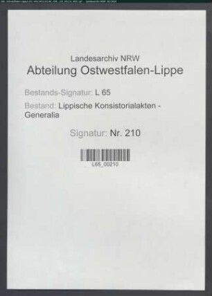 Stipendiaten und deren Benefizien