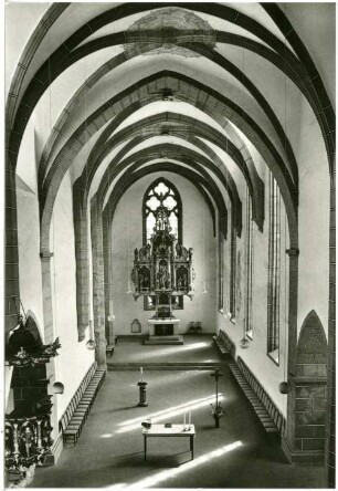 Meißen. Kirche St. Afra - Altarplatz