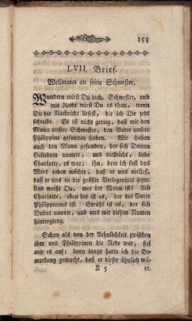 LVII. Brief. Wellmann an seine Schwester