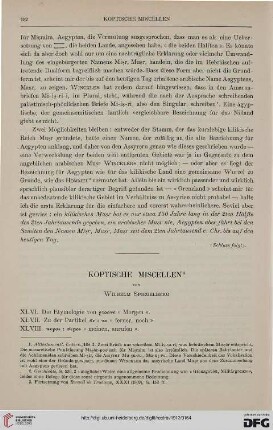 34: Koptische Miscellen, [7]