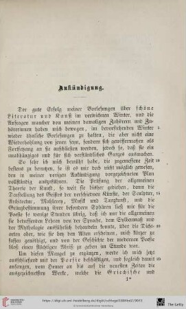 Ankündigung