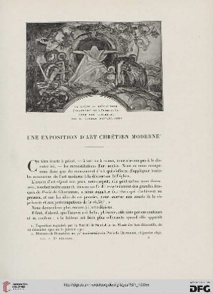 5. Pér. 3.1921: Une exposition d'art chrétien moderne