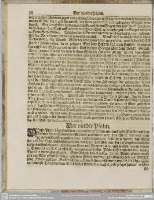 Der vierdte Psalm