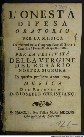 L' onestà difesa