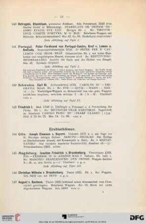 [Erzbisthümer, Bisthümer, Ordensmeister, Wallfahrtsorte und Abteien] (Nr. 144-193)