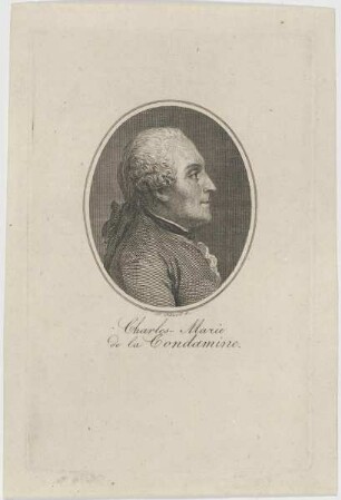 Bildnis des Charles-Marie de la Condamine