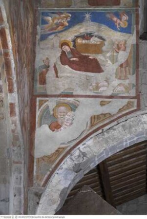 Fragmente eines Marienzyklus, Geburt Christi