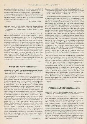 51 [Rezension] Cebes Philosophus, The Tabula of Cebes