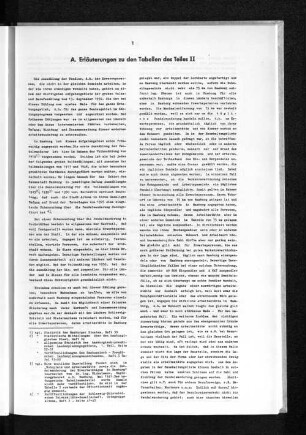 A. Erläuterungen zu den Tabellen des Teiles II