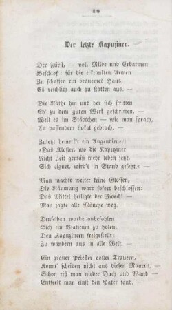 Der letzte Kapuziner