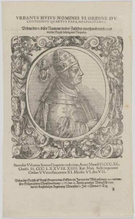 Bildnis von Papst Urbanus VI.