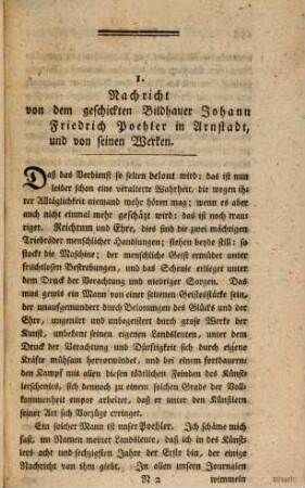 Miscellaneen artistischen Innhalts. 10, 10. 1782