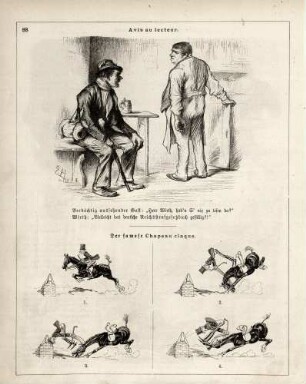 "Avis au lecteur" "Der famose Chapeau claque"