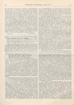 509-513 [Rezension] Karo, Georgius, Catenarum graecarum catalogus