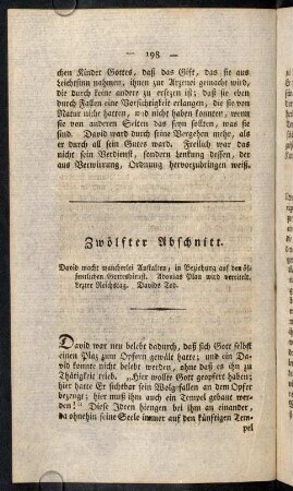 198-242, Zwölfter Abschnitt.