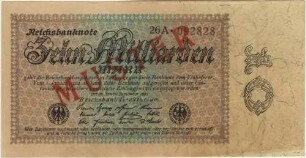 10 Milliarden Mark - Muster