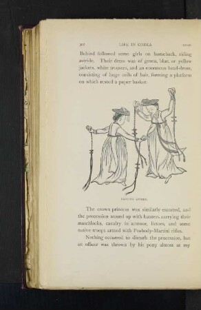 Dancing women.