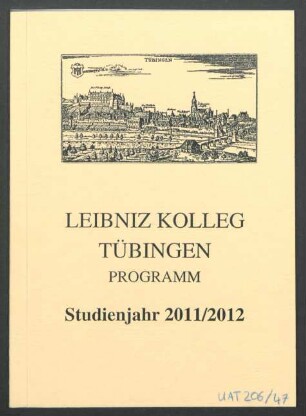 Studienprogramm Studienjahr 2011/2012