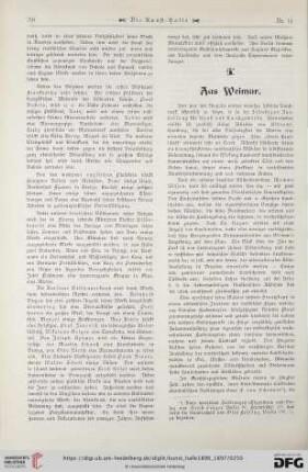 2: Aus Weimar