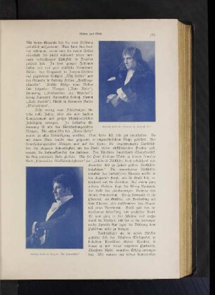 Ludwig Stahl als Clarence in "Richard III."
