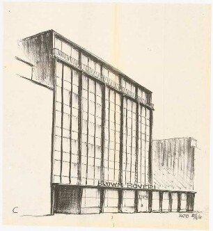 BBC (Brown, Boveri & Cie), Hamburg Verwaltungsgebäude: Fassade C
