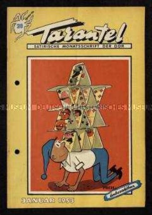 Satirezeitschrift der DDR. 1953