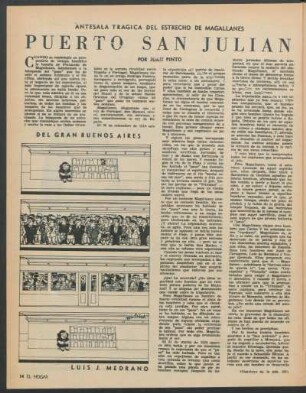 Puerto San Julián : Antesala trágica del Estrecho de Magallanes