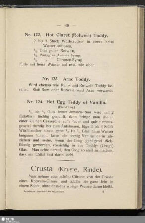 Crusta (Kruste, Rinde)