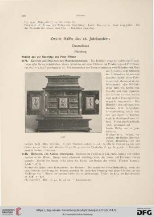 Zweite Hälfte des 16. Jahrhunderts