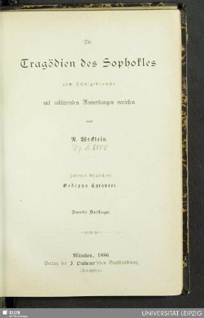 2: Ödipus Tyrannos