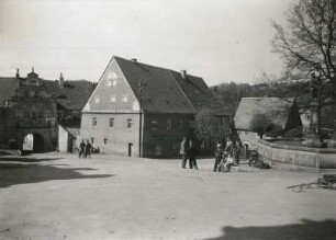 Marktplatz, Lauenstein (Kreis Dippoldiswalde)